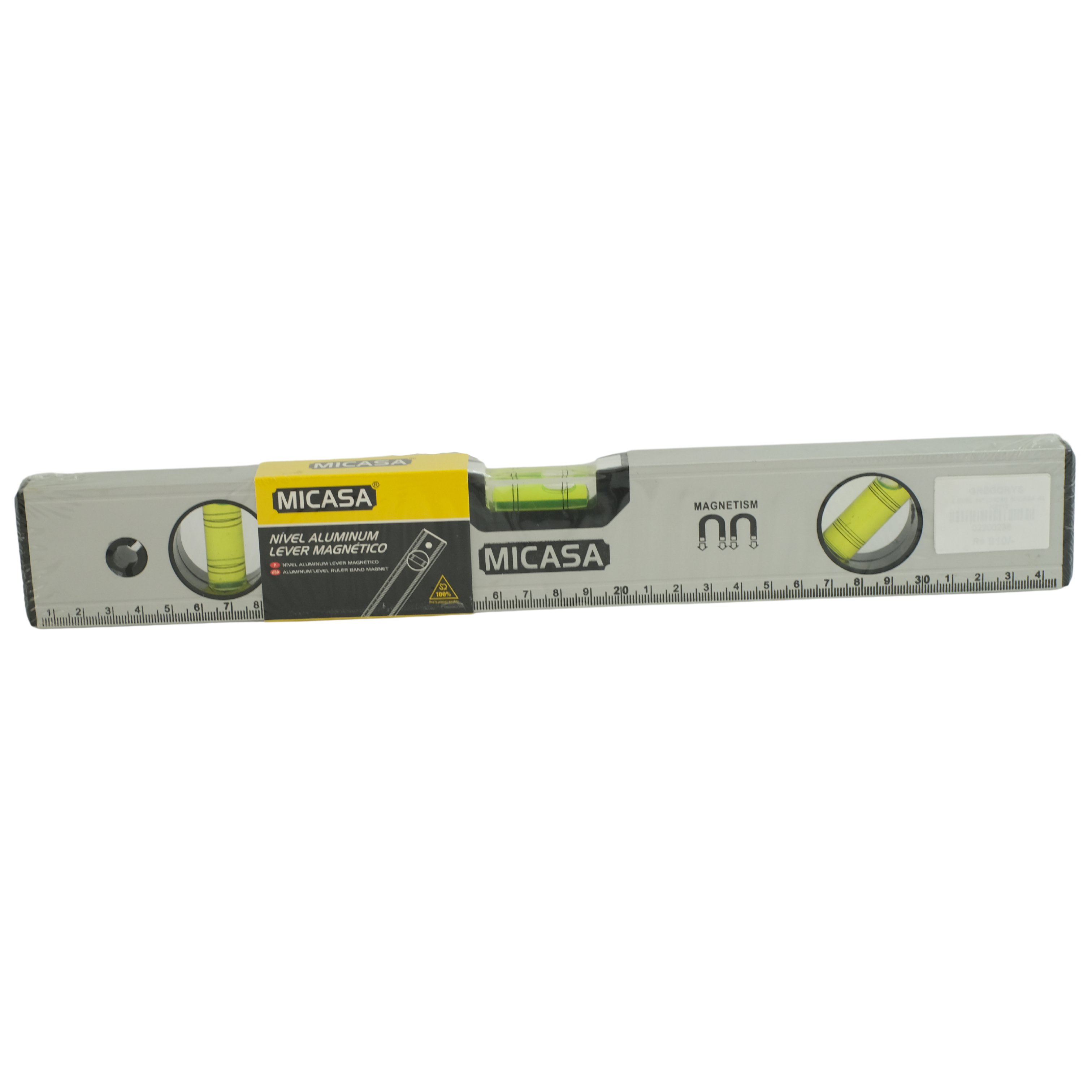 MICASA - 35 CM ALUMINUM LEVEL BAR